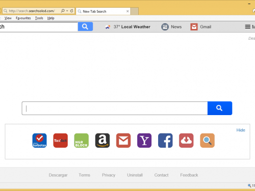 Search.searchsolod.com – come rimuovere?