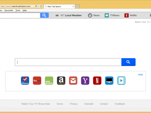 Search.searchwatchytsn.com rimozione