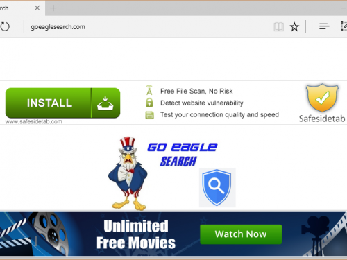 Rimuovere Goeaglesearch.com