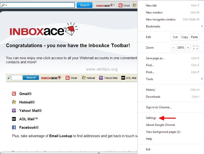 Inbox Ace Toolbar