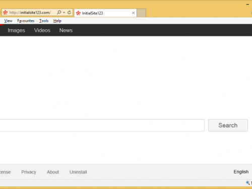Rimuovere Initial Site 123