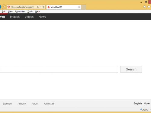 Rimuovere InitialSite123