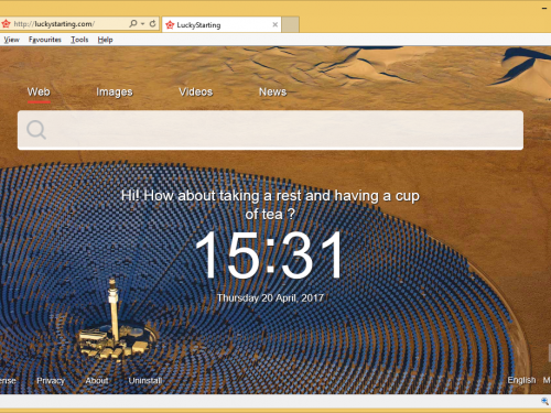 Lucky Starting Virus verwijderen