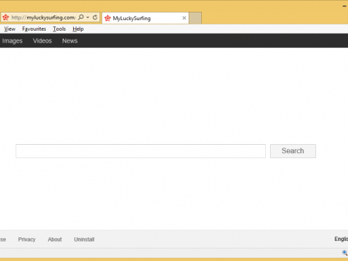 Rimuovere Myluckysurfing.com