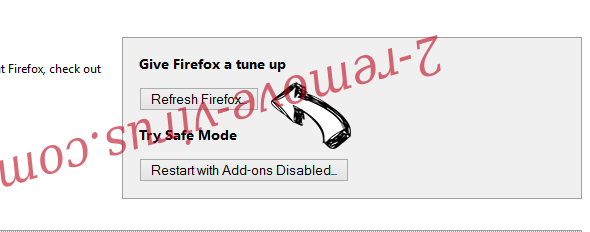 CapitalProjectSearch Adware Firefox reset