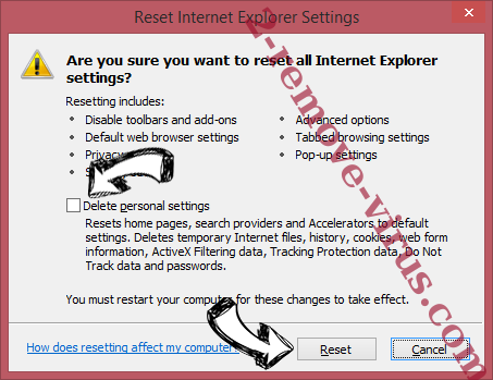 MySearch virus IE reset