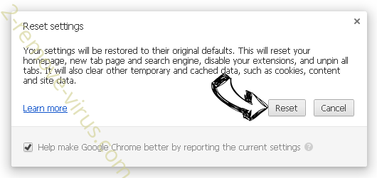 Home.lightdials.com Chrome reset