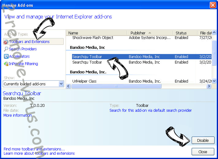 Search-Alpha.com IE toolbars and extensions