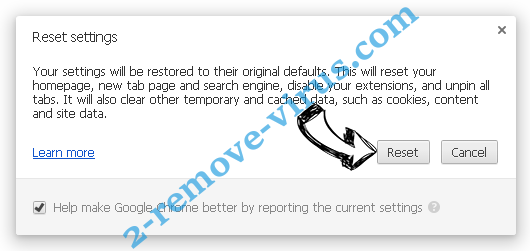 Maraukog.info Chrome reset