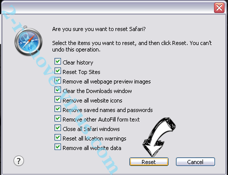 Savefrom.net Virus Safari reset