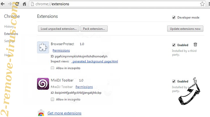 Search-Privacy.store Chrome extensions remove