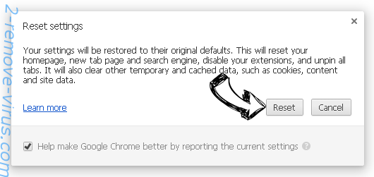 Hatnofort.com Chrome reset