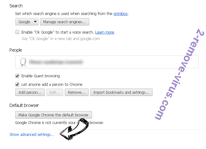 Search.schooldozer.com Chrome settings more