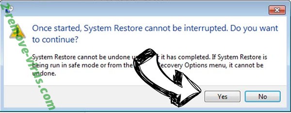 Msjd Ransomware removal - restore message