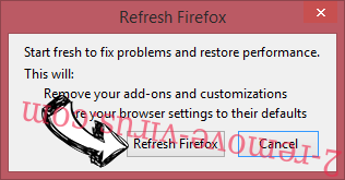 Justgetlook.com Firefox reset confirm