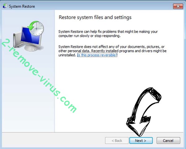 Get rid of .Sekhmet file ransomware - restore init
