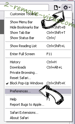 Protection-fix.fun Safari menu