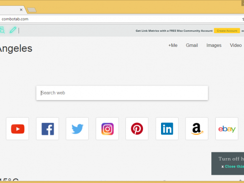 Rimuovere ComboTab.com