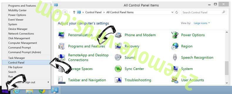 Delete MyScrapNook Toolbar from Windows 8