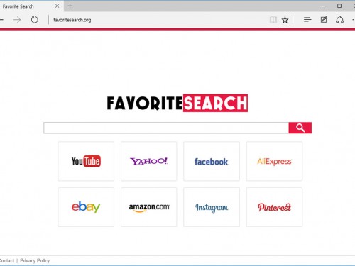 Favoritesearch.org rimozione