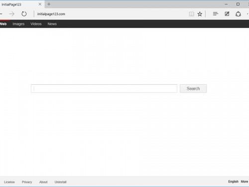 Rimuovere Initialpage123.com