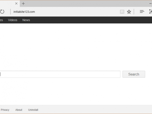 InitialSite123.com – come rimuovere?