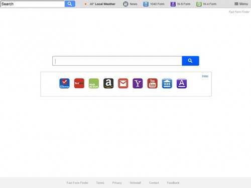 Rimuovere Search.searchfff.com