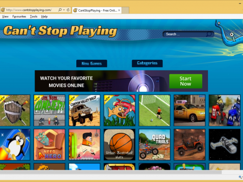 Disinstallazione di Cantstopplaying.com
