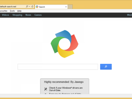 Rimuovere Default-Search.net