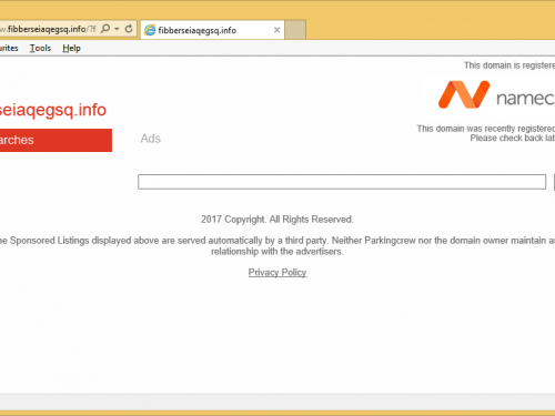 Rimuovere Fibberseiaqegsq.info