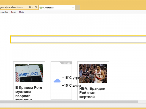 Come rimuovere Good-journal.net