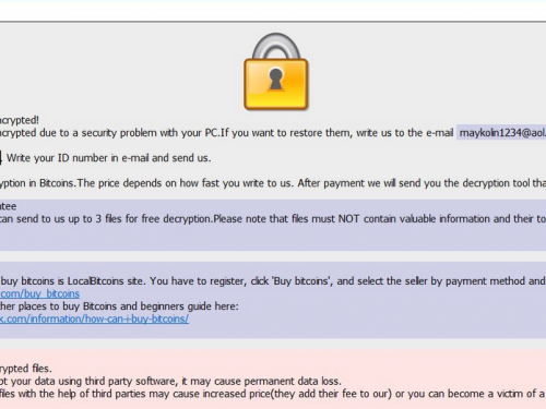 Quitar Maykolin Ransomware