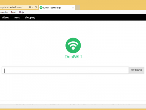 Rimuovere Mystart4.dealwifi.com