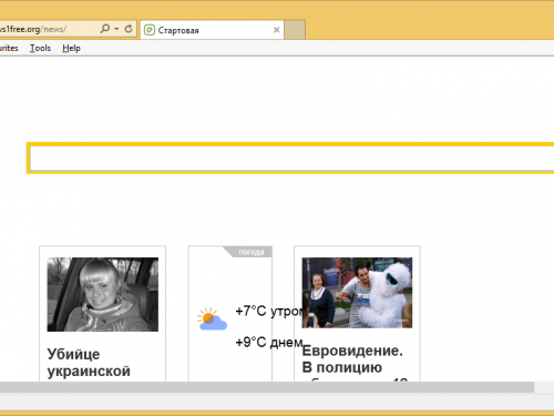Come rimuovere News1free.org?