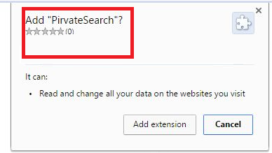 PirvateSearch extension
