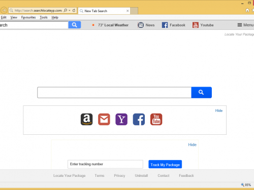 Rimuovere Search.searchlocateyp.com