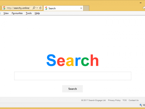 Rimuovere Searchy.online