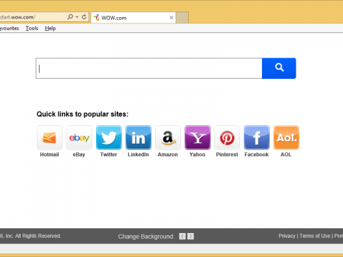 Rimuovere Start.wow.com