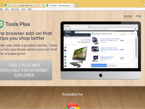 Odstránenie Tools Plus ads