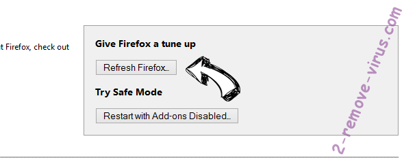 Speedtestace.co hijacker Firefox reset