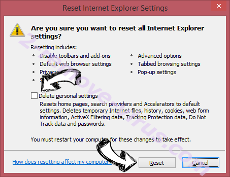 Onion search engine IE reset