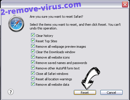 Speedtestace.co hijacker Safari reset