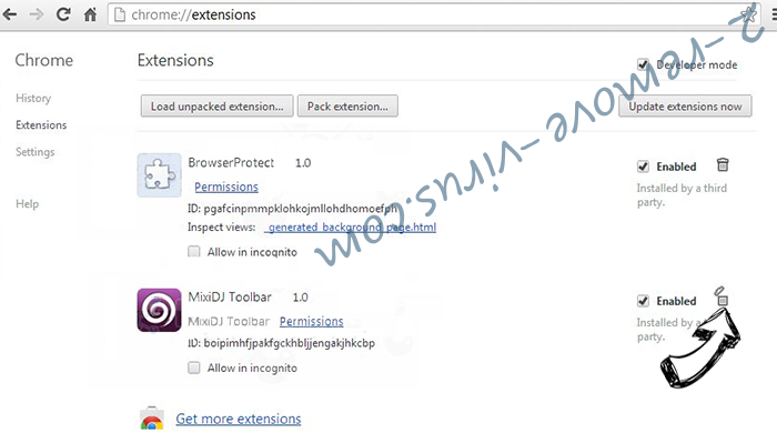 Bankworm Scam Chrome extensions remove