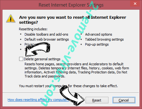 HappySearch IE reset