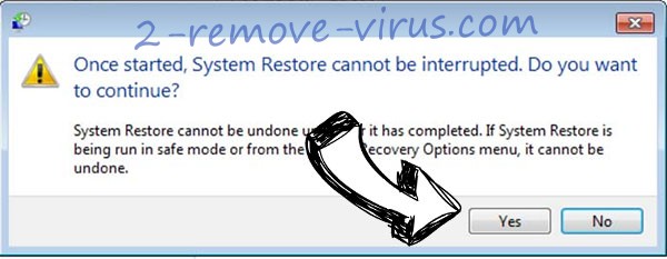 Ifla Ransomware removal - restore message