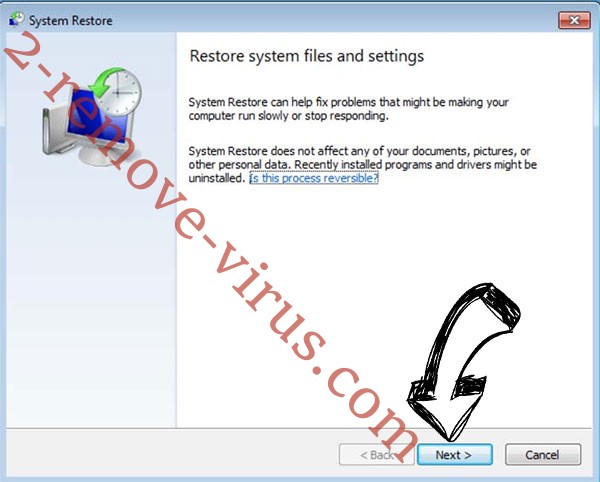 Get rid of Ifla Ransomware - restore init