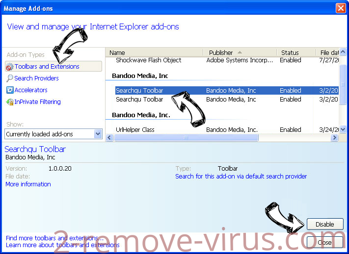 Government Benefit Finder Virus IE toolbars and extensions