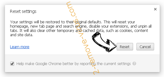 Searchgetlnn.com Chrome reset