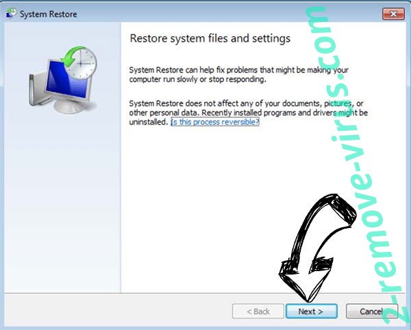 Get rid of .Ferosas ransomware virus - restore init