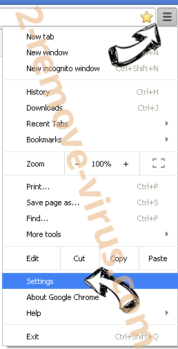 Cantstopplaying.com Chrome menu